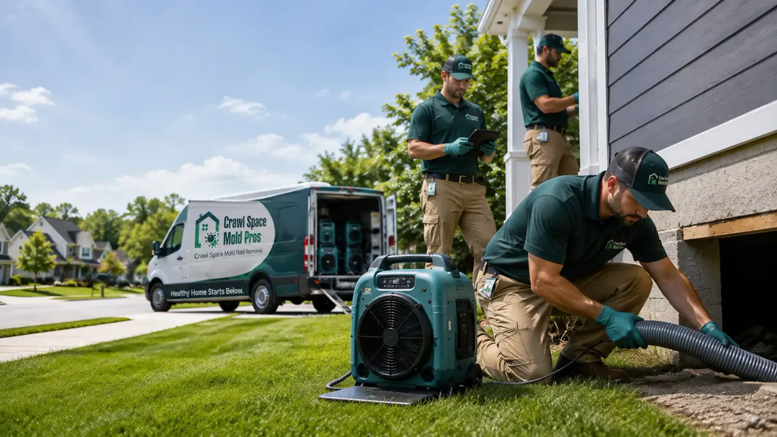 Crawl Space Mold Removal in Brookfield, WI